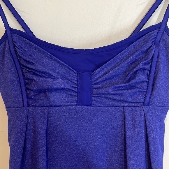 Lululemon - Graceful Flow convertible Tank top in Pigment Blue size 8 - Picture 6 of 9